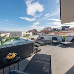 Apartment Luxuriöses Penthouse Welle Mit Whirlpool, Grill Und Meerblick