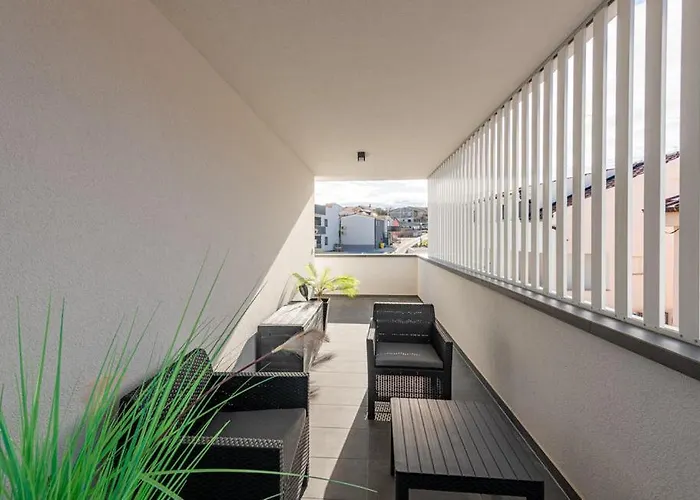 Appartement Luxurioeses Penthouse Welle Mit Whirlpool, Grill Und Meerblick