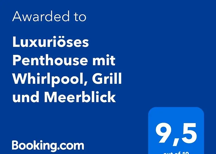 Luxurioeses Penthouse Welle Mit Whirlpool, Grill Und Meerblick * Vir